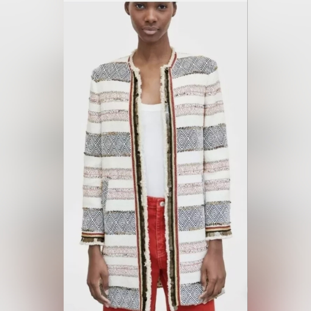 Zara Moroccan Beaded Coat